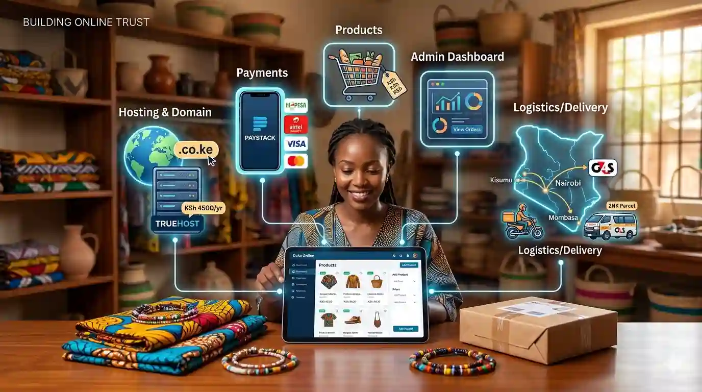What You Need to Build a Simple E-Commerce Website in Kenya (2026 Guide)