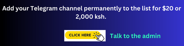 Telegram channels in Kenya