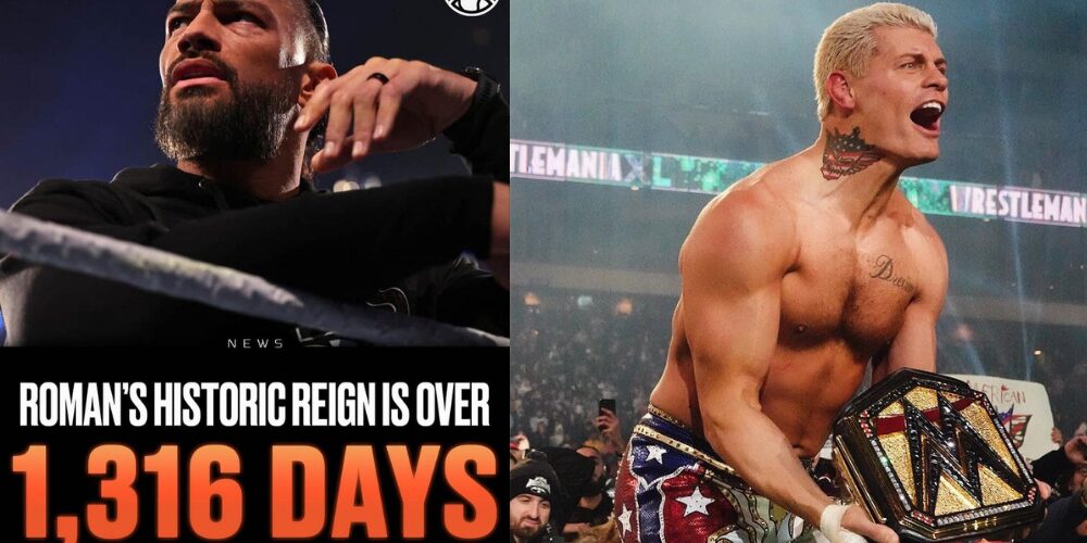 Cody Rhodes Roman Reigns match