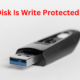 Fix Disk Is Write Protected on USB using rufus