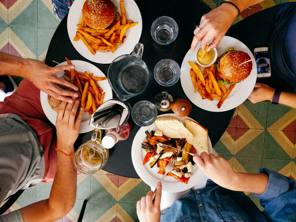 Foods and Drinks at their restaurant