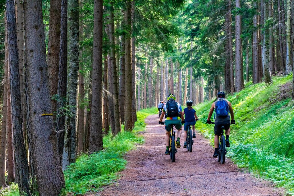 Biking at Lake Oloiden Resort and Camping Site