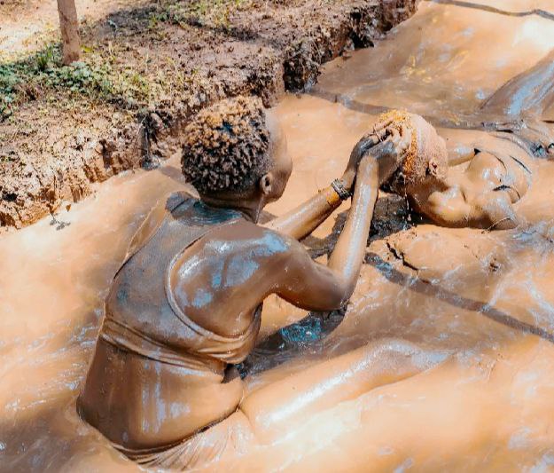 Mud fun at Camp Ndunda Embu