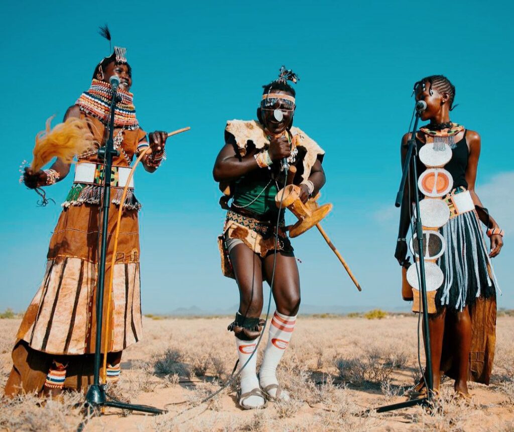 Turkana culture dancing