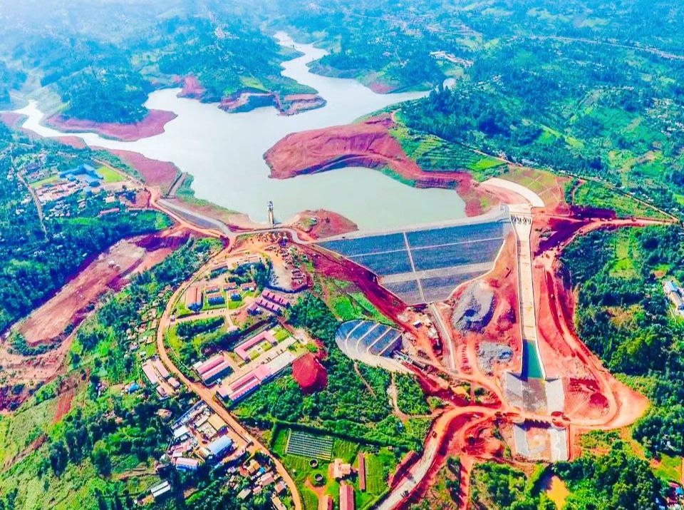 Karimenu Dam aerial View