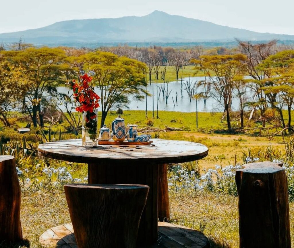 Lake view at Naivasha