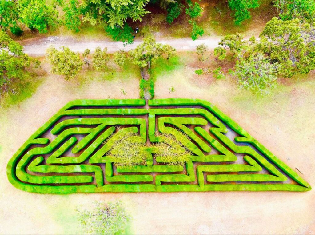 Maze at Fairmont Mount Kenya Safari Club