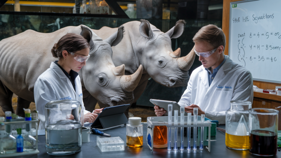 Scientist trying to save the northern white rhinos